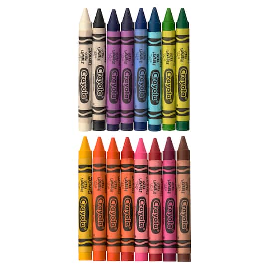 Procurez-vous les gros crayons de cire lavables ColorMax de